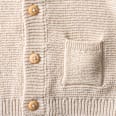 Strickjacke, beige, Gr. 62 ALANA