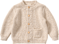 Strickjacke, beige, Gr. 62 ALANA
