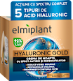 Hyaluronic Gold cremă antirid de noapte  Elmiplant