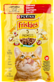 5 PROMISES kompletna vlažna hrana za odrasle mačke - govedina PURINA Friskies