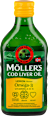 COD LIVER OIL Omega-3 ulje jetre bakalara: Vitamini A-D-E - ukus limun MÖLLER'S