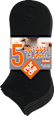Sneakersocken Classic schwarz Gr. 39-42 nur die