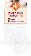 Sneakersocken weiß Gr. 39-42 nur die