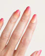 UV Gel Nagelfolien, Gel Strips Pink Ombre Doonails