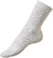 ABS Socken mit Bio-Baumwolle grau Gr. 35-38 Fascino