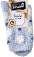 Kuschelsocken mit Punkte-Muster blau Gr. 39-42 Fascino