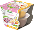 Frucht Creamy Bowl Banane, Himbeere, Apfel ab 1 Jahr (2x120 g) Freche Freunde