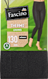 Leggings Thermo mit recyceltem Polyester schwarz Gr. 42/44, 130 DEN Fascino