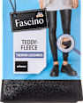 Leggings mit Teddy-Flece & schimmernder Optik schwarz Gr. 46/48 Fascino