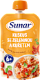 Príkrm kuskus s kuracím mäsom a zeleninou 6m+ Sunar