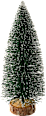 Drahttannenbaum beschneit, grün (23 cm) Dekorieren & Einrichten