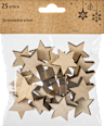 Streudeko Holzsterne, natur (25 tlg) Dekorieren & Einrichten