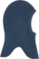Schlupfmütze mit Merinowolle, blau, Gr. 122/128 Mikk-Line
