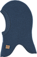 Schlupfmütze mit Merinowolle, blau, Gr. 110/116 Mikk-Line