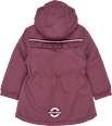 Winterjacke mit Rüschen-Details, lila, Gr. 122/128 Mikk-Line