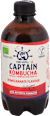 Bio jemne perlivý fermentovaný nápoj zo zeleného čaju Pomegranate THE GUTSY CAPTAIN company