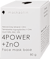 Arcpakolás 4POWER+ZnO, agyaggal és cinkkel Maskaolin