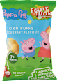 BIO kukuričné chrumky Pepa Pig s príchuťou červených ríbezlí Fruitfunk