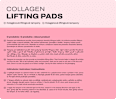 Liftingové pleťové tampóny Collagen ASANTE