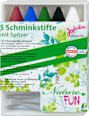 Faschingsschminke Schminkstifte mit Spitzer nature Jofrika