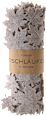Tilschläufer aus Filz "Blätter", beige Dekorieren & Einrichten