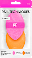 Make-up Schwamm 2er Set Miracle 2in1 Powder Puff REAL TECHNIQUES