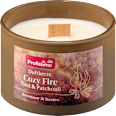 Duftkerze im Glas Holzdocht Cozy Fire Profissimo