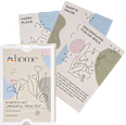Karten-Set aus Papier "MINDFUL MINUTES", Erwachsene (13x8,5 cm) dm home