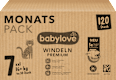 Plienky Premium - veľ. 7 xxl (16+ kg) Monats Pack babylove