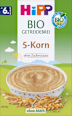 Bio-Getreidebrei Fünfkorn HiPP