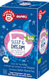 Kräutertee sleep & dream mit Melisse, Pfefferminze, Lavendelblüten (20 Beutel) Teekanne