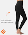 Thermo-Leggings mit Innenfleece schwarz Gr. 40/42 nur die