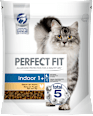 Trockenfutter Katze Indoor mit Huhn, Adult 1+ PERFECT FIT