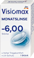 Mesačné kontaktné šošovky, dioptria -6,00 Visiomax