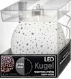LED-Kugel Sternenglanz zum Hängen (12 cm), warm-weiß Dekorieren & Einrichten