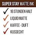 Lippenstift Super Stay Matte Ink 260 Hazelnut Hypnotizer MAYBELLINE NEW YORK