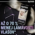 Farba na vlasy Metallic Collection Permanent Color - 12-53 perleťovo platinový syoss