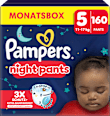 Baby Pants night Gr. 5 (12-17 kg) Monatsbox Pampers