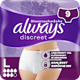 discreet Pants Inkontinenz Gr. L always