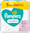 Feuchttücher sensitive (5x52 St) Pampers