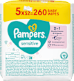 Feuchttücher sensitive (5x52 St) Pampers