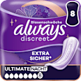 discreet Einlagen Inkontinenz Ultimate Nacht always