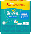 Feuchttücher fresh clean (5x52 St) Pampers