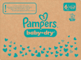 Windeln Baby Dry Gr. 6 XL (13-18 kg) Monatsbox Pampers