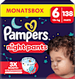 Baby Pants night Gr. 6 (15+ kg) Monatsbox Pampers