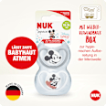 Schnuller Space Mickey grau/weiß 18-36 Monate NUK