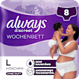 discreet Pants Inkontinenz Wochenbett, Gr. L always