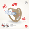 Schnuller Space Mickey grau/weiß 6-18 Monate NUK