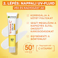 C vitaminos arcszérum és invisible fluid SPF50 duopack GARNIER SKIN NATURALS