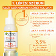 C vitaminos arcszérum és invisible fluid SPF50 duopack GARNIER SKIN NATURALS